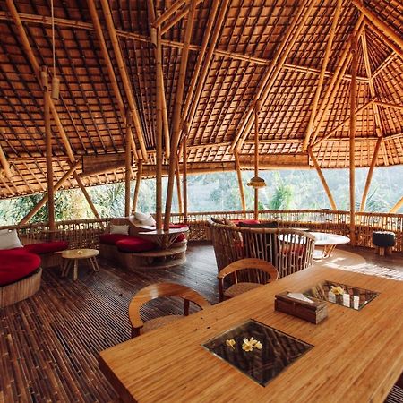 Temple House 3Bds Eco Bamboo House Pool River View Bringkit Екстериор снимка