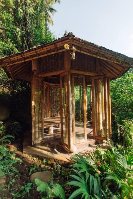 Temple House 3Bds Eco Bamboo House Pool River View Bringkit Екстериор снимка