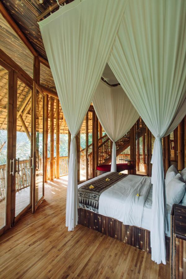 Temple House 3Bds Eco Bamboo House Pool River View Bringkit Екстериор снимка