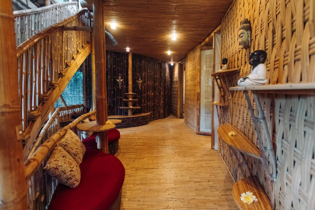 Temple House 3Bds Eco Bamboo House Pool River View Bringkit Екстериор снимка