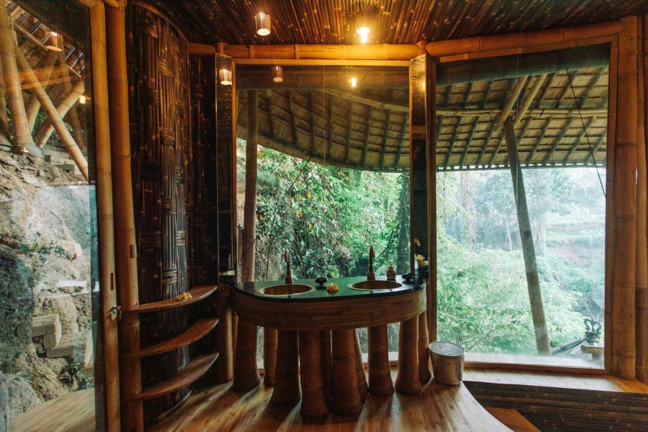 Temple House 3Bds Eco Bamboo House Pool River View Bringkit Екстериор снимка