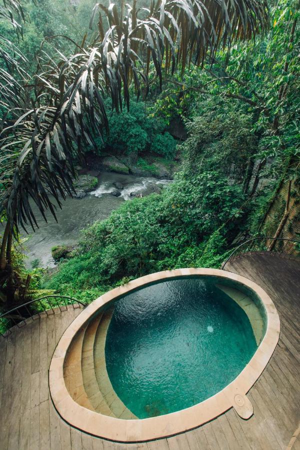 Temple House 3Bds Eco Bamboo House Pool River View Bringkit Екстериор снимка